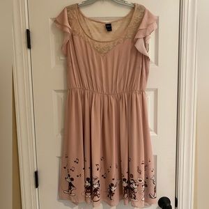 Torrid mauve Disney dress